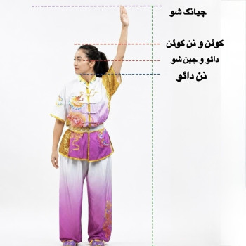 نحوه انتخاب سایز سلاح ووشو | اندازه استاندارد شمشیر دائو، نن دائو، چوب گوئن و نیزه